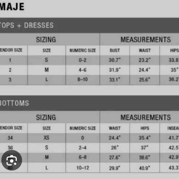 Maje Bikini Bottoms NWOT Size 3/Large - Picture 10 of 10